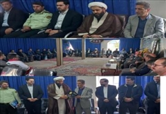 دیدار فرماندار و مسئولان سرعین با امام‌جمعه شهرستان به مناسبت سالروز نخستین نماز جمعه انقلاب