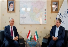 رایزنی استاندار اردبیل با سفیر تاجیکستان