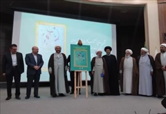آیین آغاز سال تحصیلی حوزه‌های علمیه اردبیل و رونمایی از اثر جدید آیت‌الله سید حسن عاملی نماینده ولی فقیه دراستان وامام جمعه اردبیل