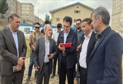 بازدید فرماندار اردبیل از پروژه‌های خانه جوان اردبیل