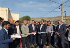 بهره‌برداری از طرح هادی و آسفالت روستای گلی اردبیل