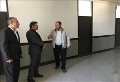بازدید سرزده فرماندار خلخال از اداراه راهداری و راه شهرسازی شهرستان خلخال