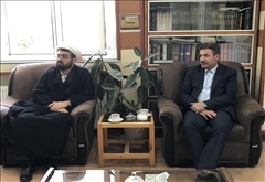 دیدار رئیس جدید اداره تبلیغات اسلامی خلخال با فرماندار شهرستان
