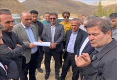 معاون عمرانی استاندار اردبیل از جاده خلخال کلور درام بازدید کرد