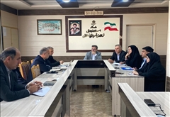 جلسه تشکیل مرکز سراج در دانشکده علوم پزشکی خلخال