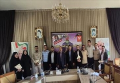 مراسم بزرگداشت روز خبرنگار در نمین برگزار شد