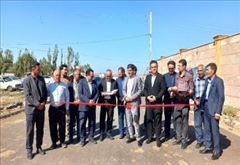افتتاح آسفالت معابر روستای پته خور